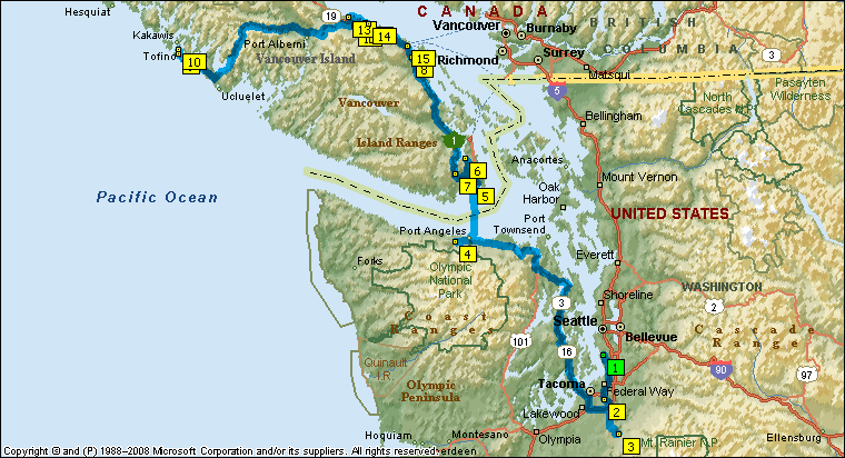 Route - September 2011